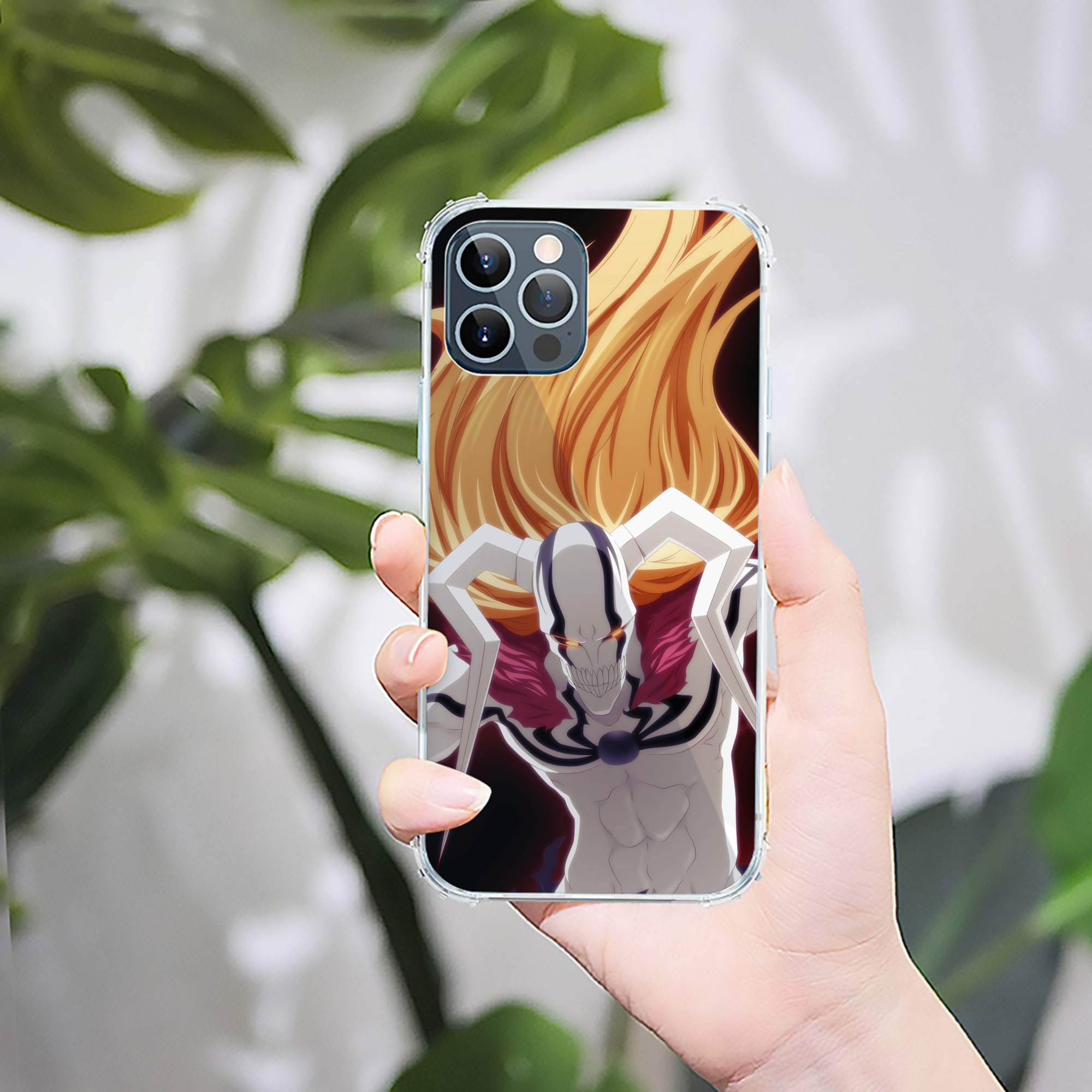 （画像用） ブリーチ BLEACH 【iPhone 12シリーズ対応】透明スマホケース（クリアソフトケース）